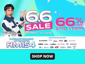 Watsons 6.6 Sale: Get 66% Discount on Purchase 2nd Products